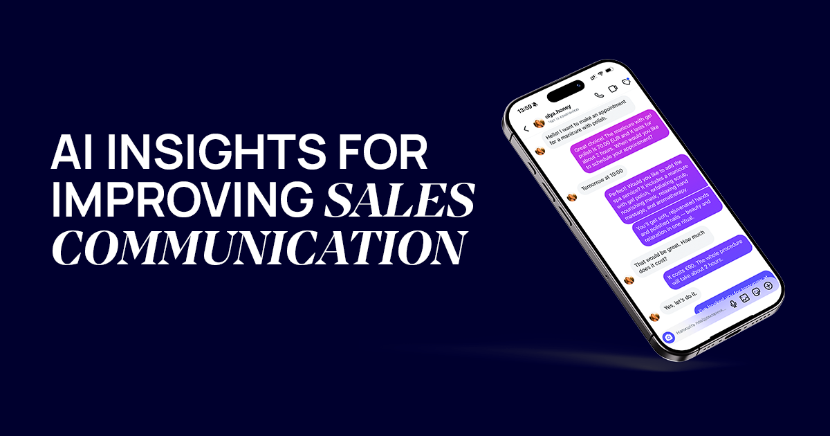 AI Insights for Improving Sales Communication